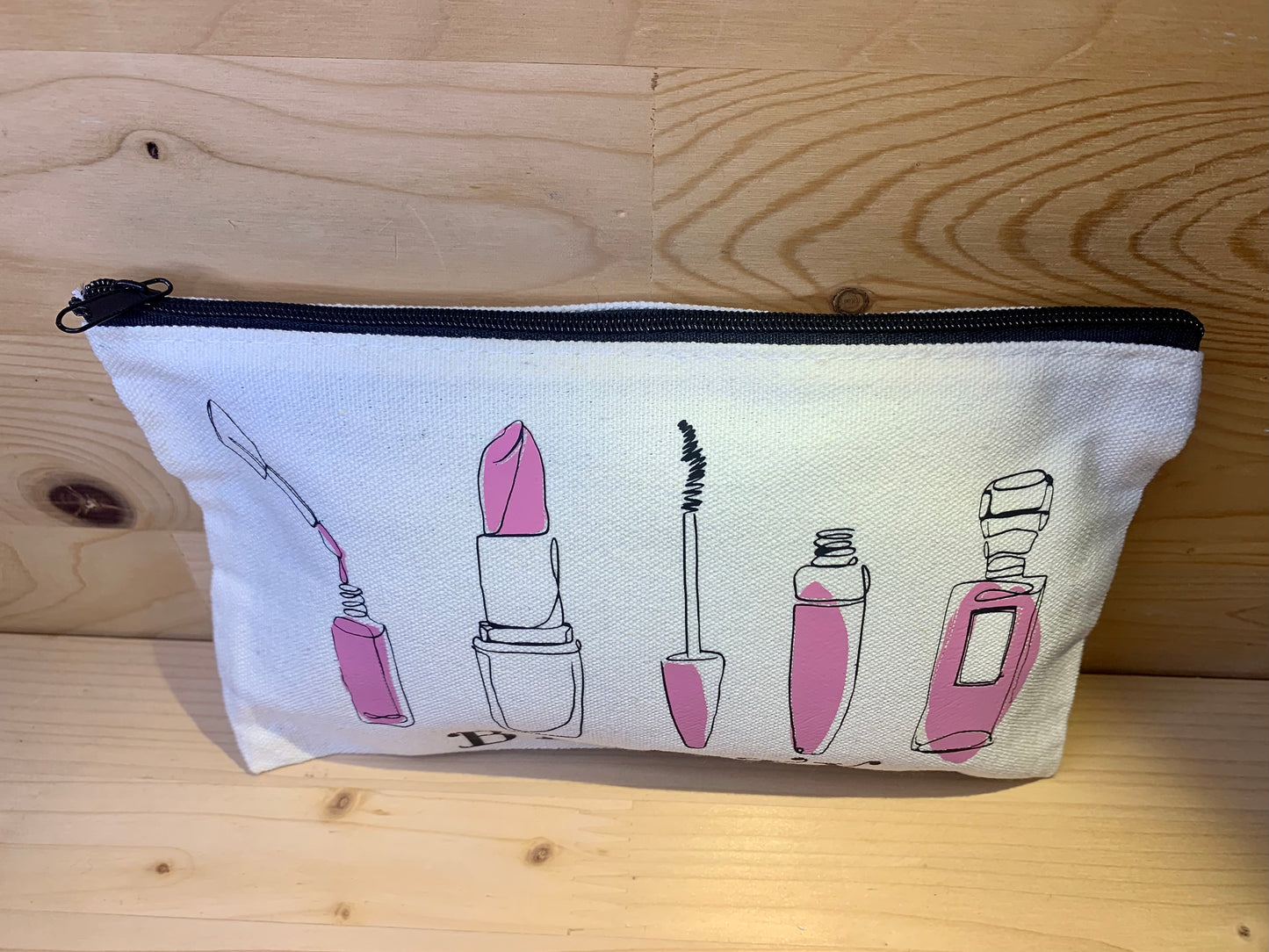 Canvas Makeup Bag - Beauty