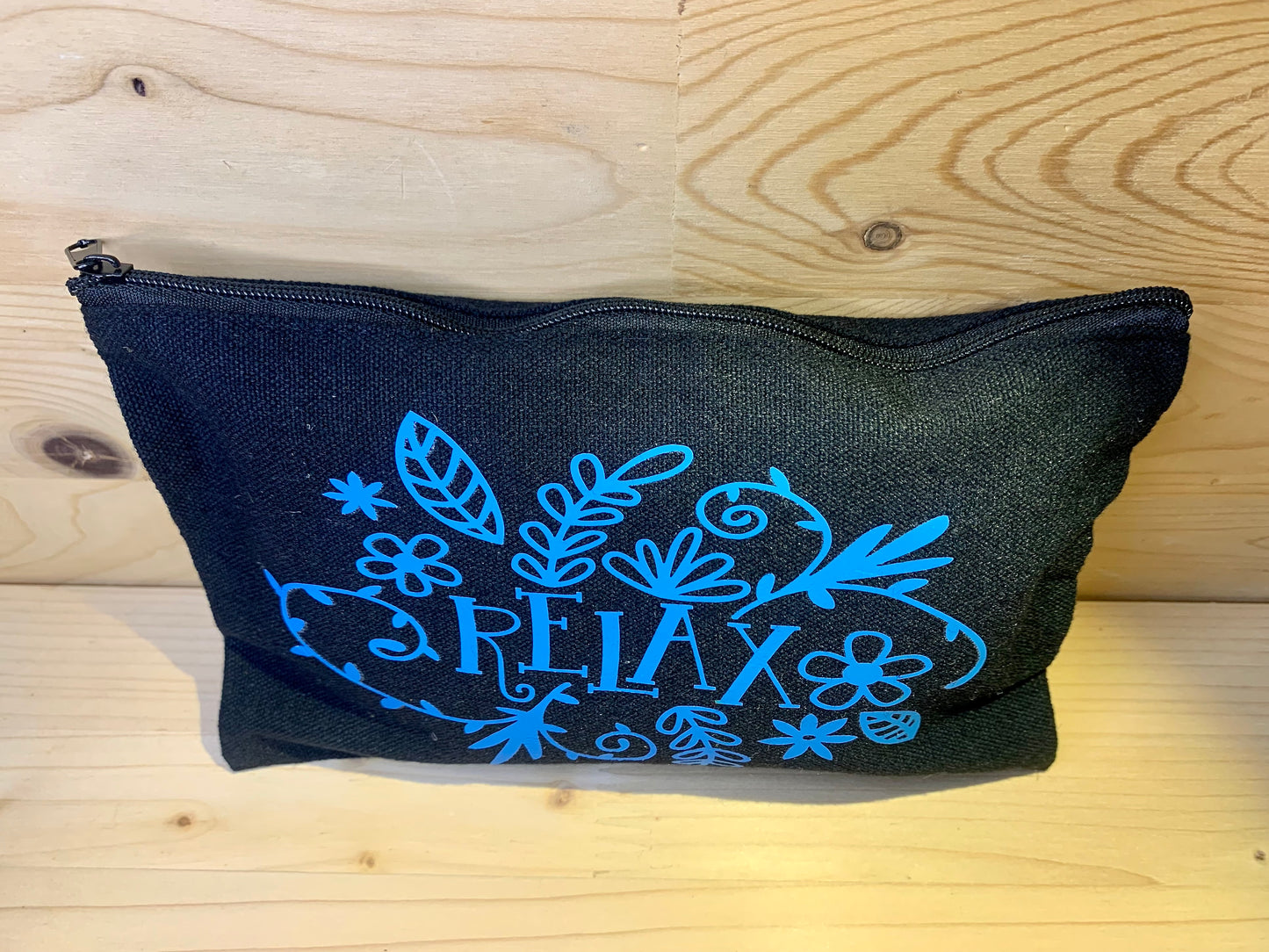 Canvas Makeup Bag - Relax