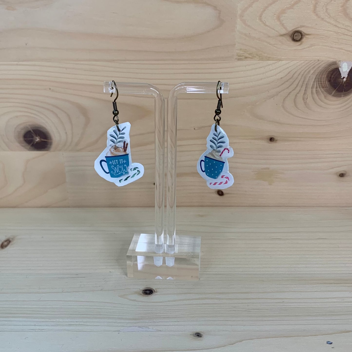 Let It Snow, Let’s Have Cocoa Earrings